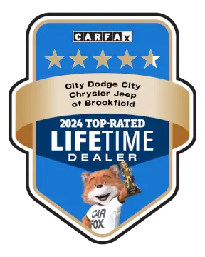 City Dodge City Chrysler Jeep of Brookfield is a CARFAX Top-Rated Lifetime Dealer