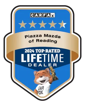 Piazza Mazda of Reading is a CARFAX Top-Rated Lifetime Dealer