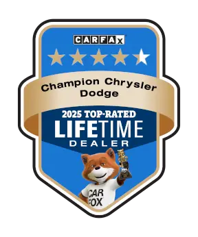Champion Chrysler Dodge is a CARFAX undefined Dealer