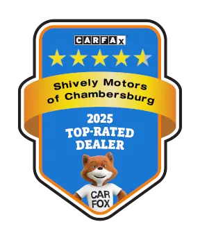 Shively Motors of Chambersburg is a CARFAX Top-Rated Lifetime Dealer