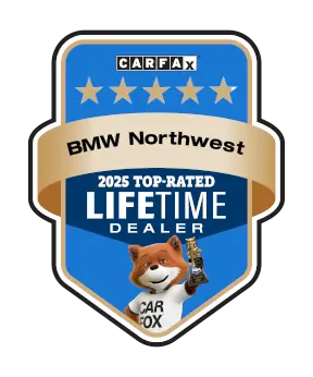 BMW Northwest is a CARFAX Top-Rated Lifetime Dealer