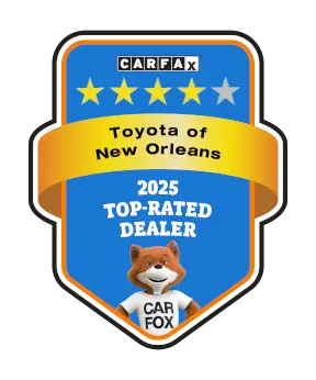 Toyota of New Orleans is a CARFAX undefined Dealer