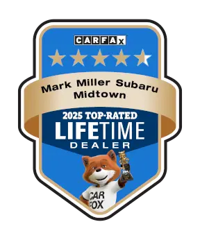 Mark Miller Subaru Midtown is a CARFAX Top-Rated Lifetime Dealer