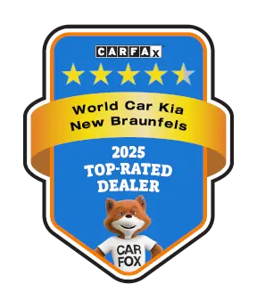 World Car Kia New Braunfels is a CARFAX Top-Rated Lifetime Dealer
