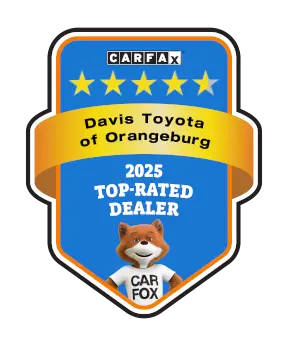 Davis Toyota of Orangeburg is a CARFAX Top-Rated Lifetime Dealer