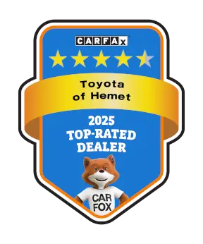 Toyota of Hemet is a CARFAX undefined Dealer