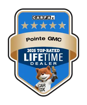 Pointe GMC is a CARFAX Top-Rated Lifetime Dealer