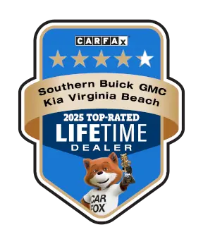 Southern Buick GMC Kia Virginia Beach is a CARFAX Top-Rated Lifetime Dealer
